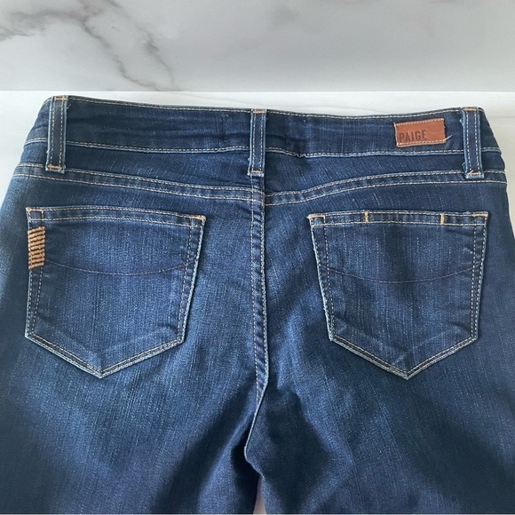 Paige Denim Skyline Ankle Peg Jeans- Dark Wash- Size 26 Waist - Picture 8 of 12